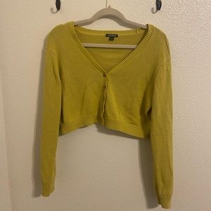 Cropped Cardigan, Size M